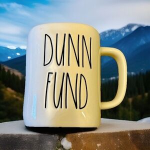 Rae Dunn Collection "Dunn Fund" Mug - EUC